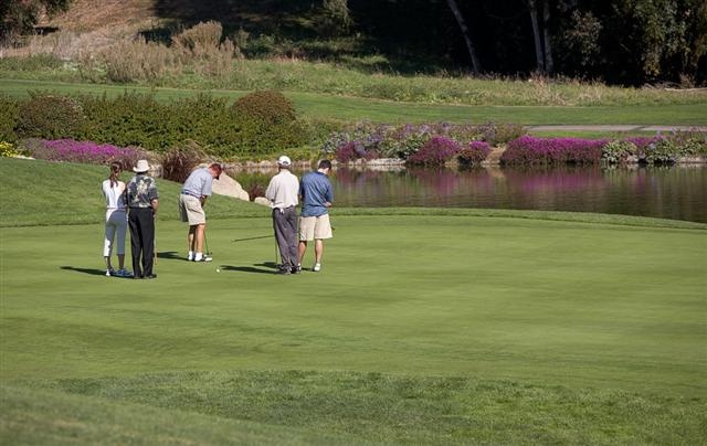 Perfect Hole At The Aviara Golf Course