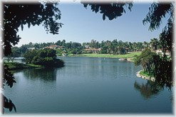 Beautiful Lake In Fairbanks Ranch