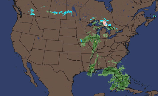 weather radar image