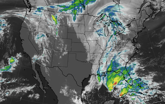 weather satellite image